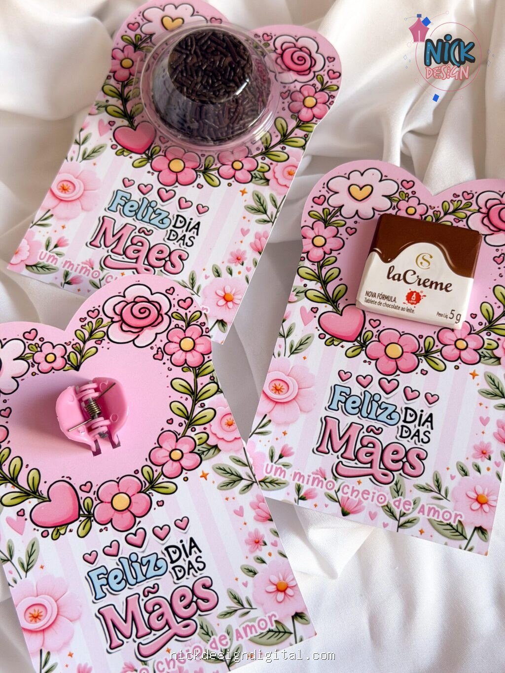 Card Coração - Dia das Mães (Pandoca) - Imagem 3