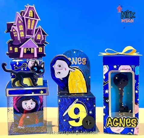 Coraline - Kit Festa Pronta - Imagem 1