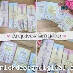 Mini Kit de Arquivos Gratidão (Desenhitos da Jana)