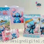 Sacola de Guloseimas com arte do Stitch