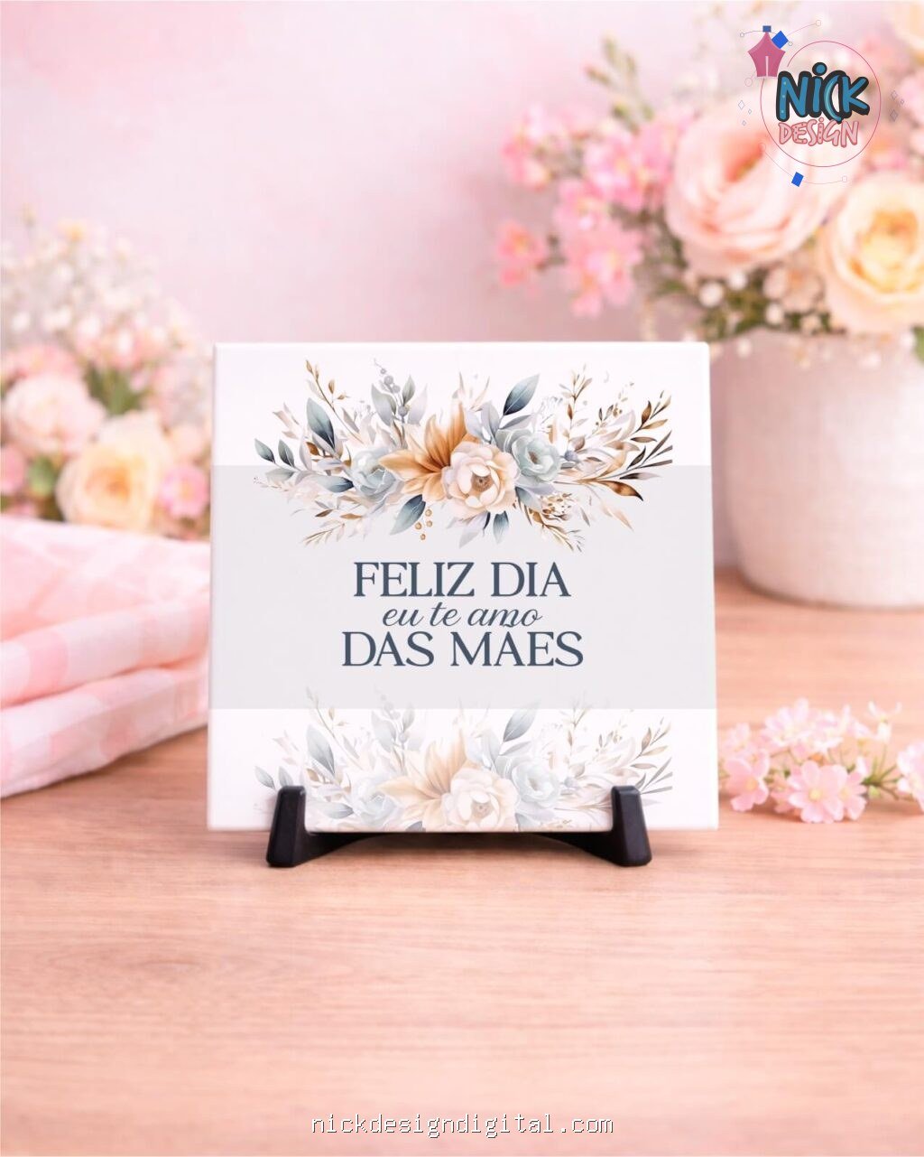 Dia das Mães V7 SEM FOTO - Artes Azulejos - Imagem 19