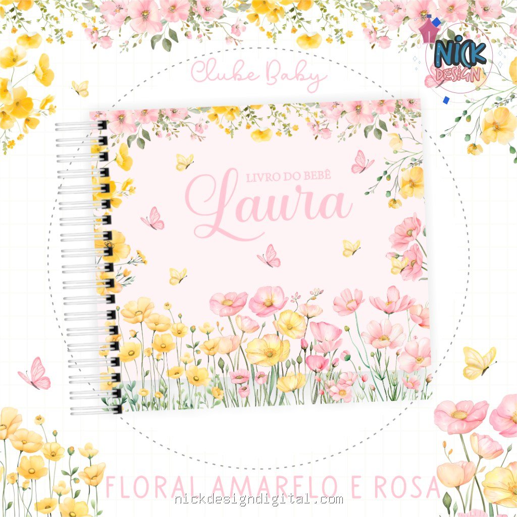 Floral Amarelo e Rosa - Coletiva 16 - Imagem 1