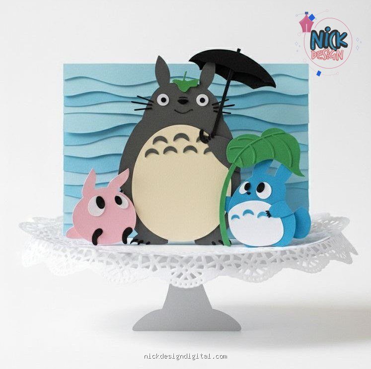 Meu Amigo Totoro - Topo de Bolo
