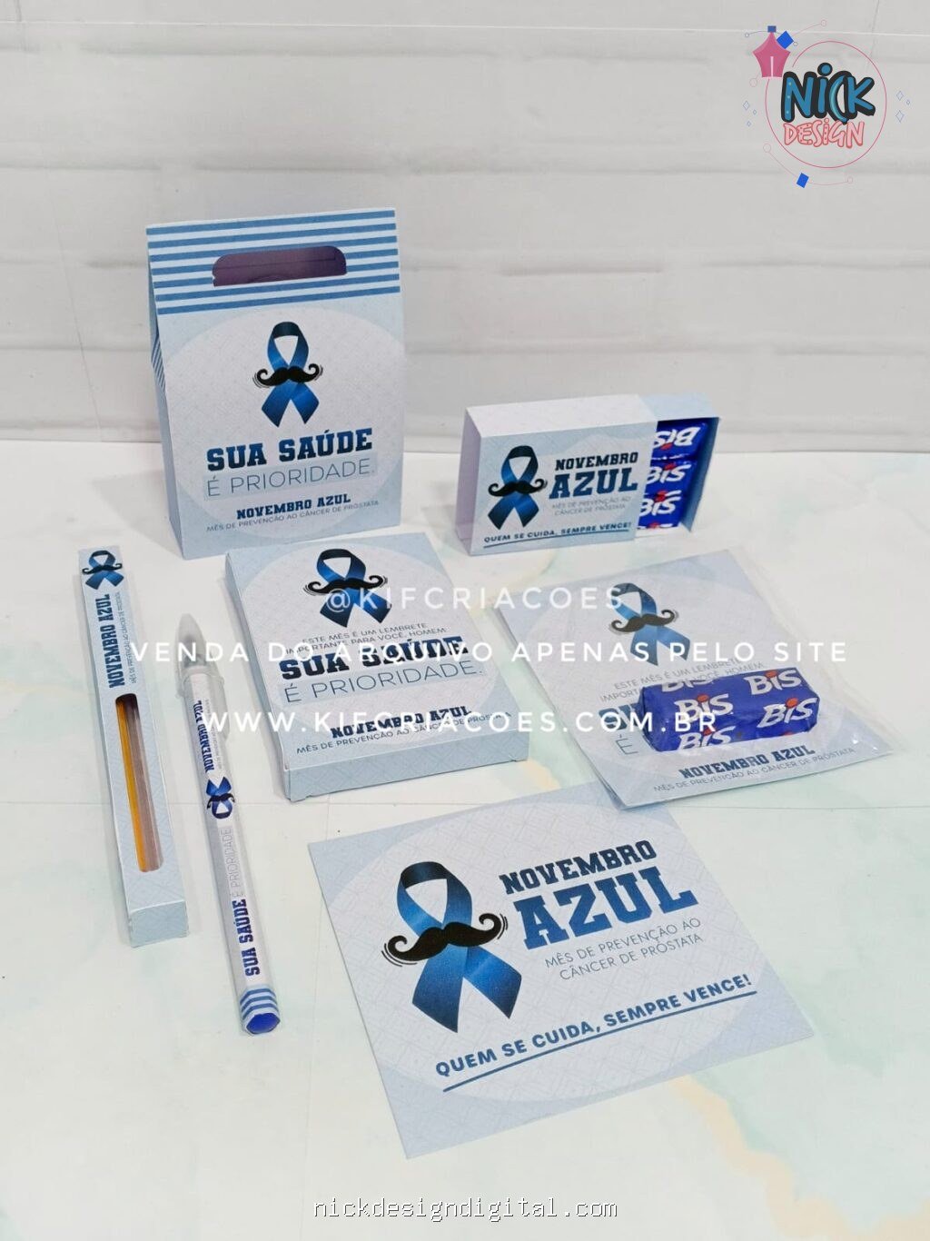Kit Novembro Azul 2025 (Kif) - Imagem 1