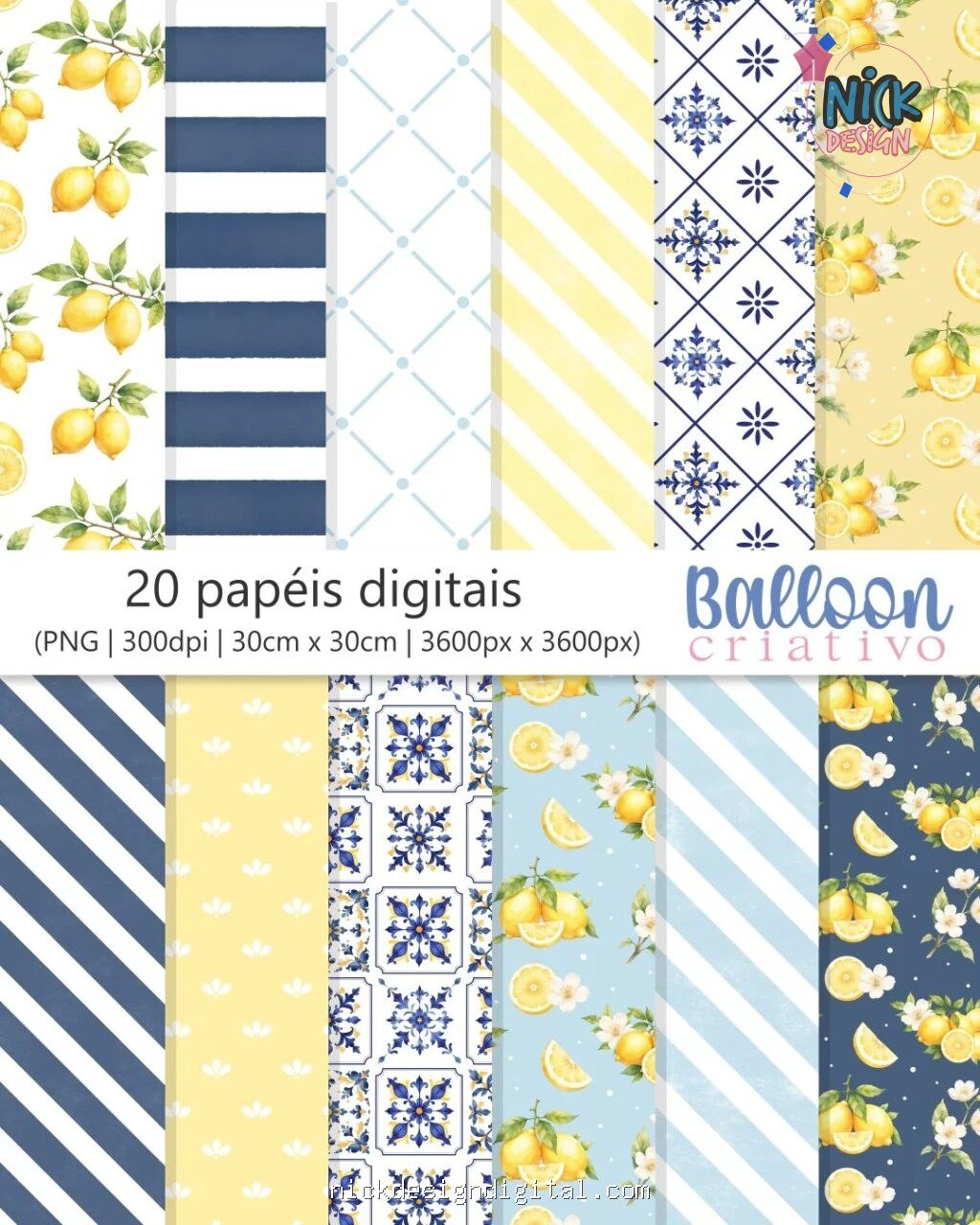 Fresh Lemon - Kit Digital - Imagem 6