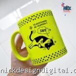 Tô precisando de vitamina C: CAFÉ - Arte Avulsa Caneca