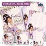 Kit Lilás - Ensinar com amor