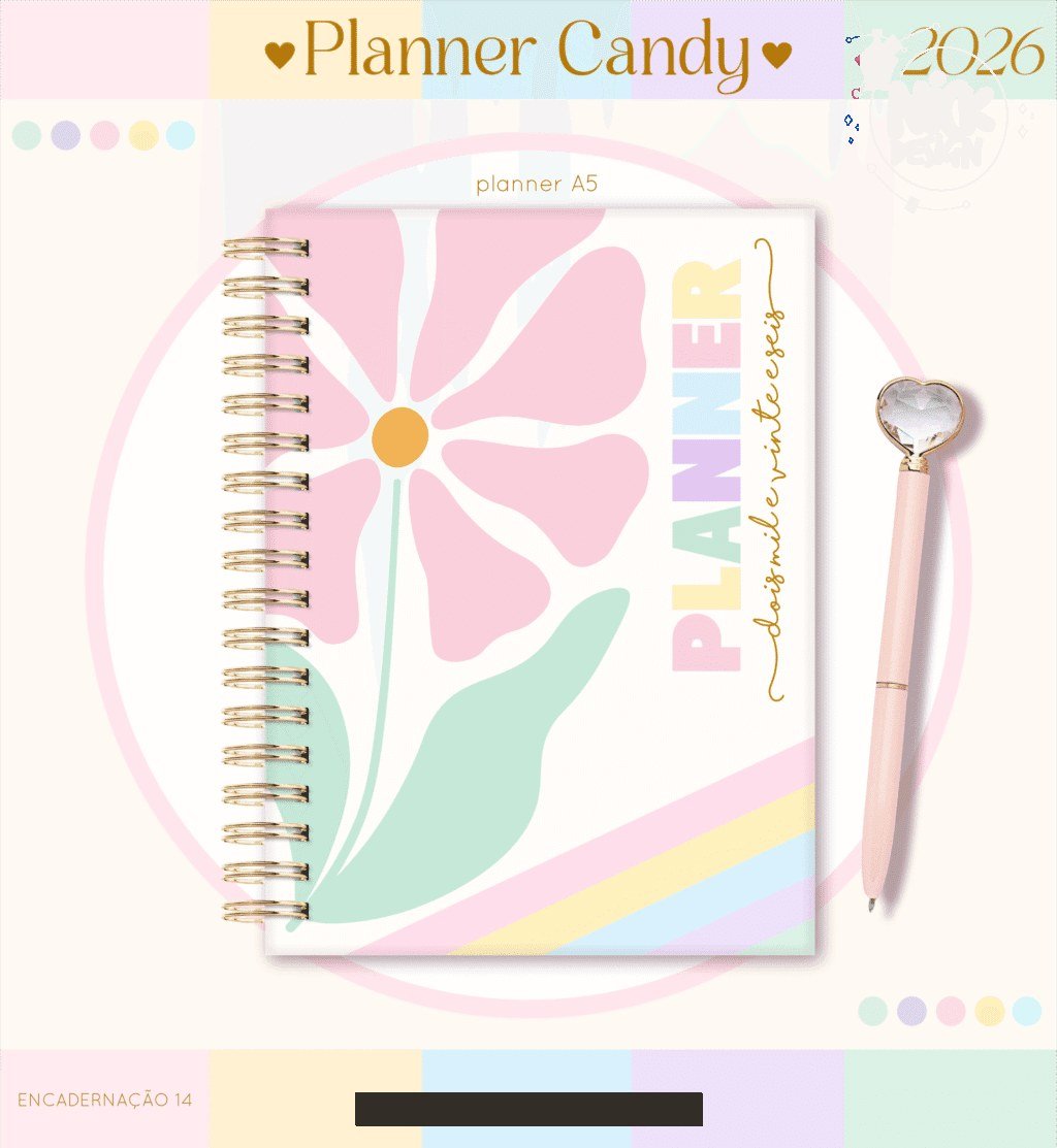Planner A5 2026 (Lina) - Imagem 6