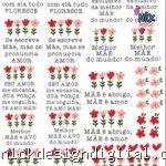 Arte Digital Dia das Mães 2026 Flores e Frases ( folha A4)