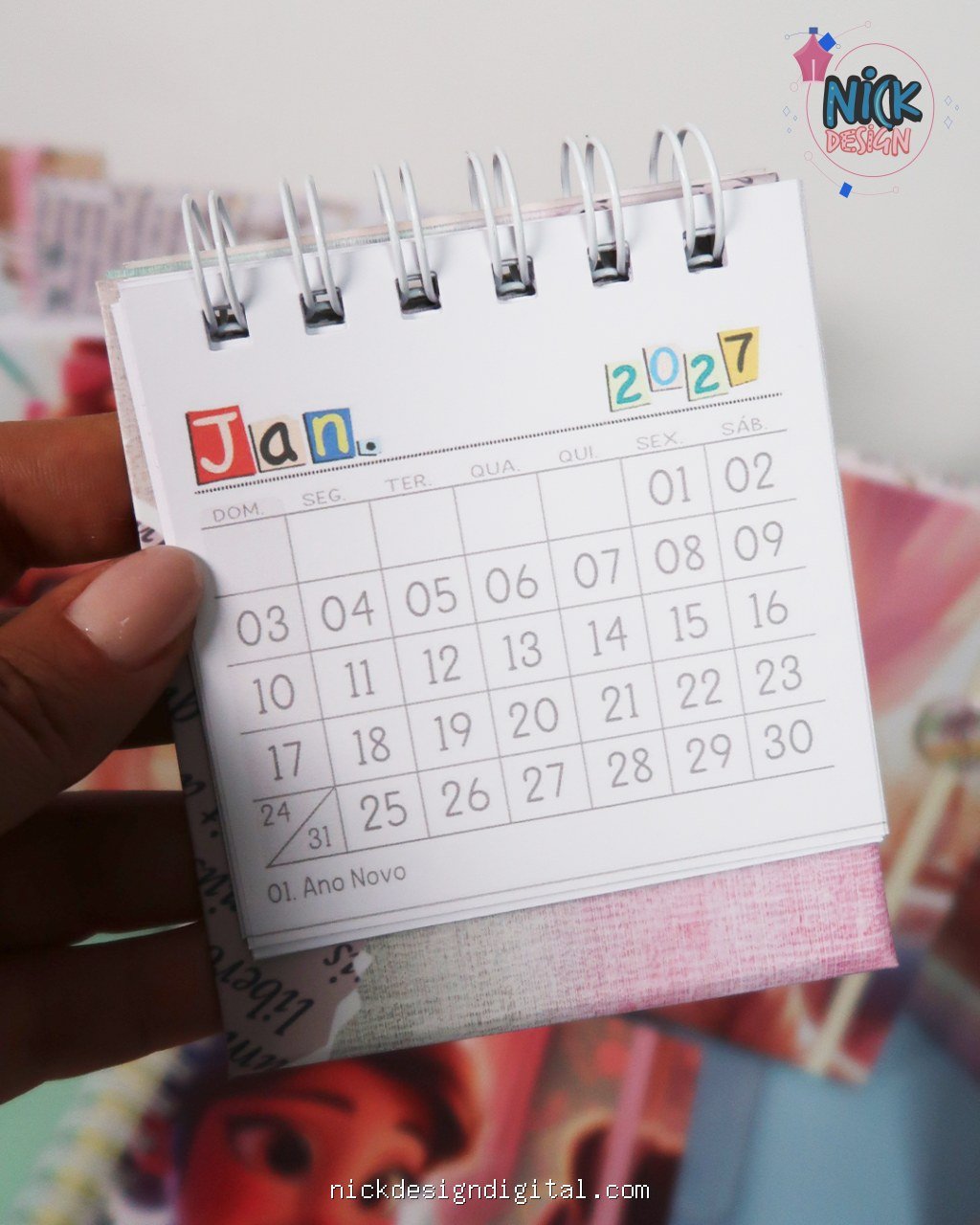 Coleção AGENDAMENTOS 2027 (Mimos Personalizados) - Imagem 21