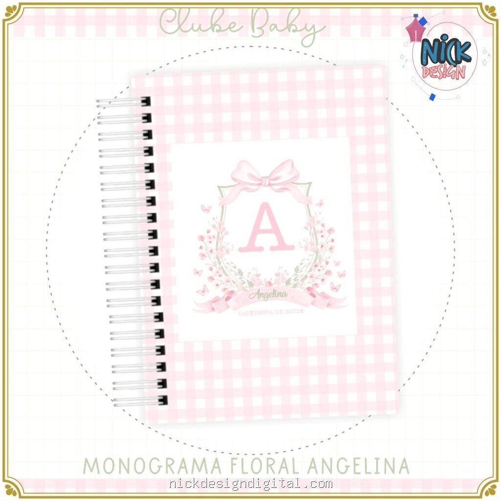 Monograma Floral - Coletiva 15 - Imagem 1