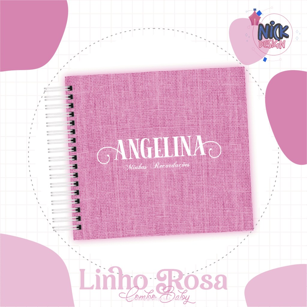 Linho rosa - Kit Maternidade - Imagem 1