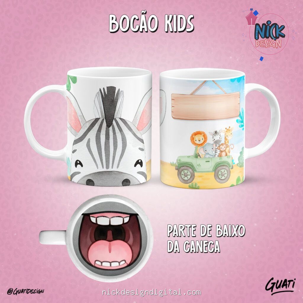 Bocão Kids - Artes para Caneca - Imagem 18