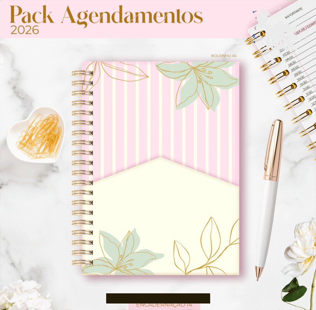 Combo Agendamentos 2026 (Lina) - Imagem 18