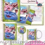 Combo Caderno Gatinhos II