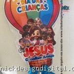 Arte balão Jesus o melhor Amigo