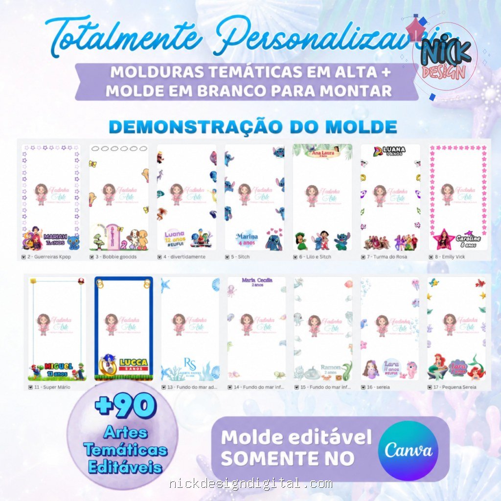 Filtros Personalizado Story | Midia Social - Editável no CANVA - Imagem 1