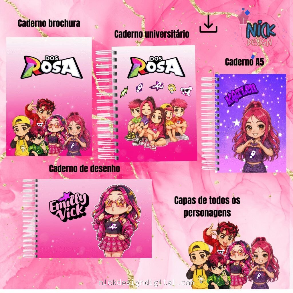 COMBO Grupo dos Rosas - Kit Escolar - Imagem 2
