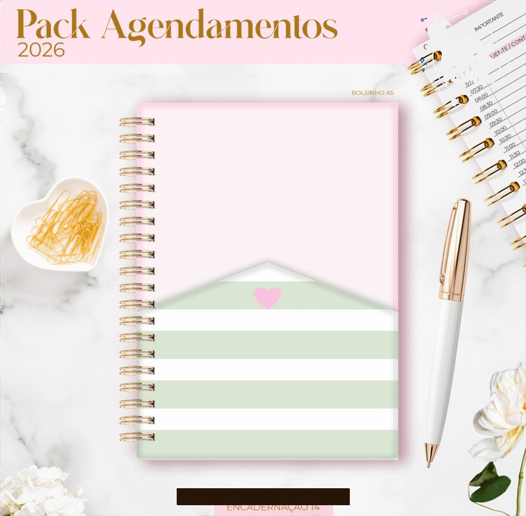 Combo Agendamentos 2026 (Lina) - Imagem 15