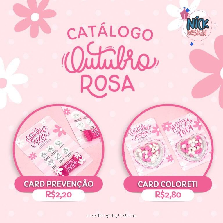 Catálogo Outubro Rosa 2025 (Vê Moraes) - Imagem 1