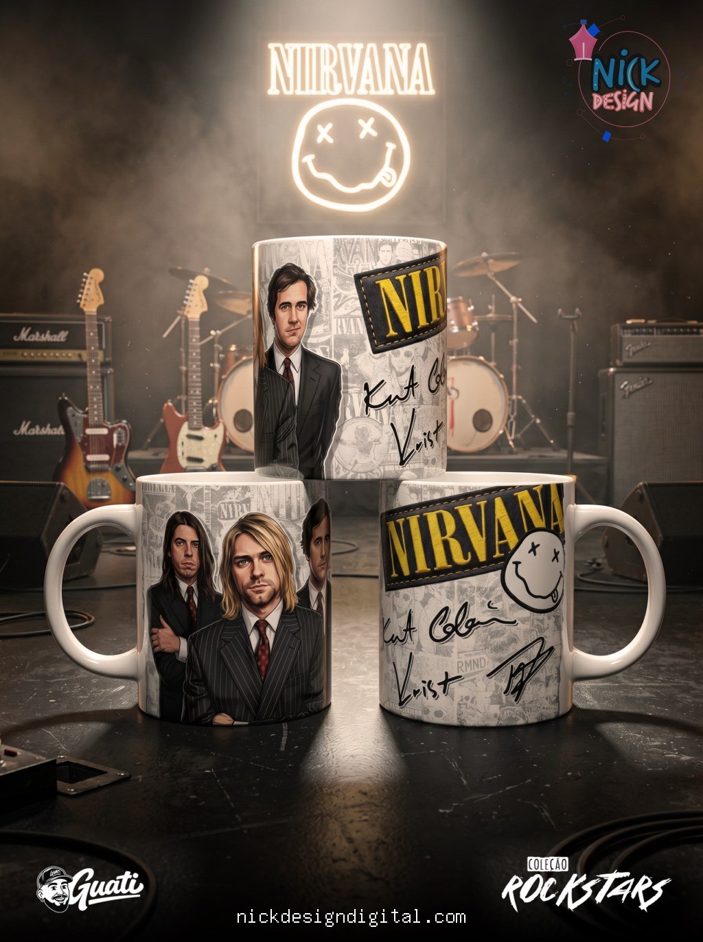 Rockstars Vol. 1 - Artes para Canecas - Imagem 14