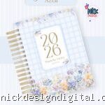 Garden Azul - Agendas | Planners 2026 (Pamella)