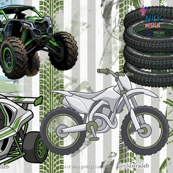 Bicicross Motocross – Kit Digital