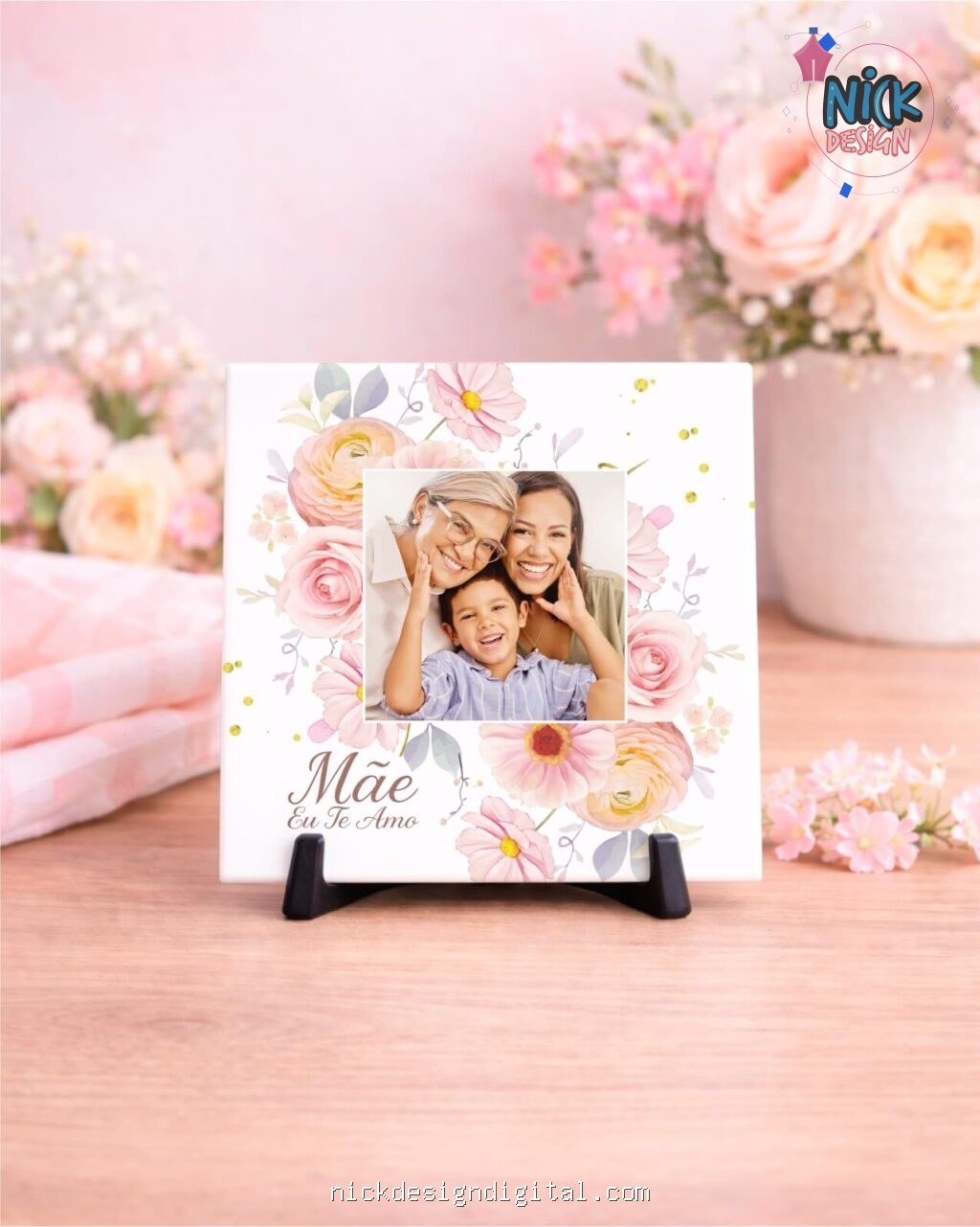 Dia das Mães V7 COM FOTO - Artes Azulejos - Imagem 11