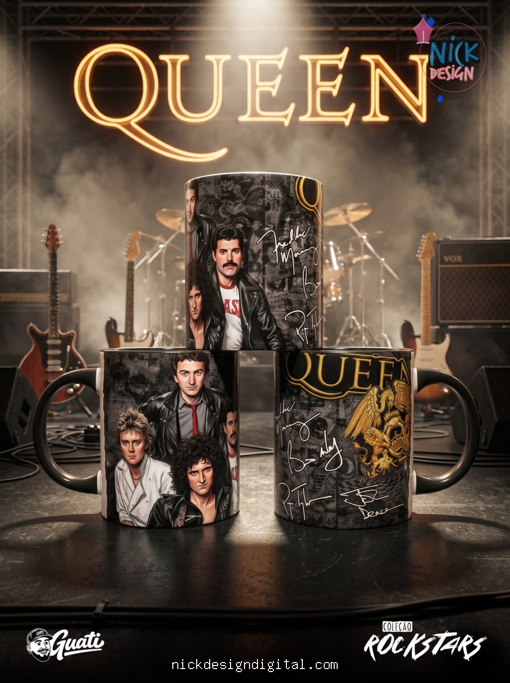 Rockstars Vol. 1 - Artes para Canecas - Imagem 19