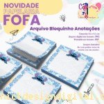 Bloquinho – 95x95mm – Stitch N2 – Papelaria Fofa