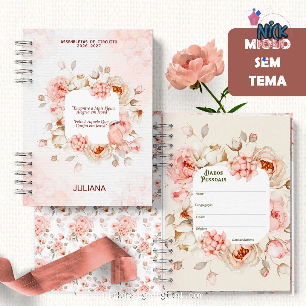 Caderno Assembleias Circuito 2026 e 2027 SEM OS TEMAS (Bicho Papel) - Imagem 1