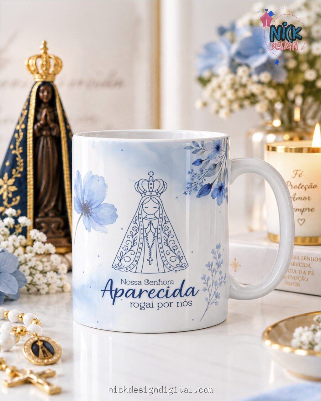 N. Senhora Aparecida - Artes Canecas - Imagem 2