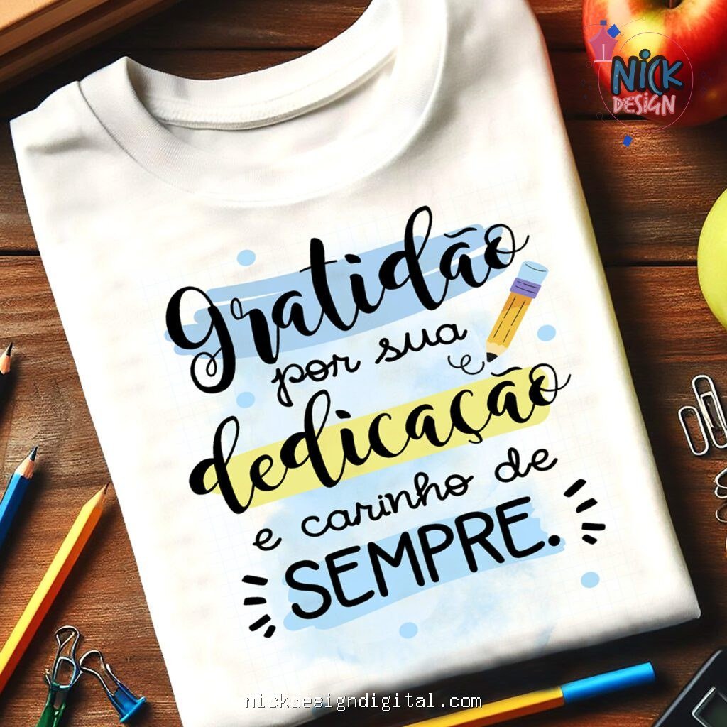 Artes Camiseta Dia dos Professores 2025 - Imagem 9