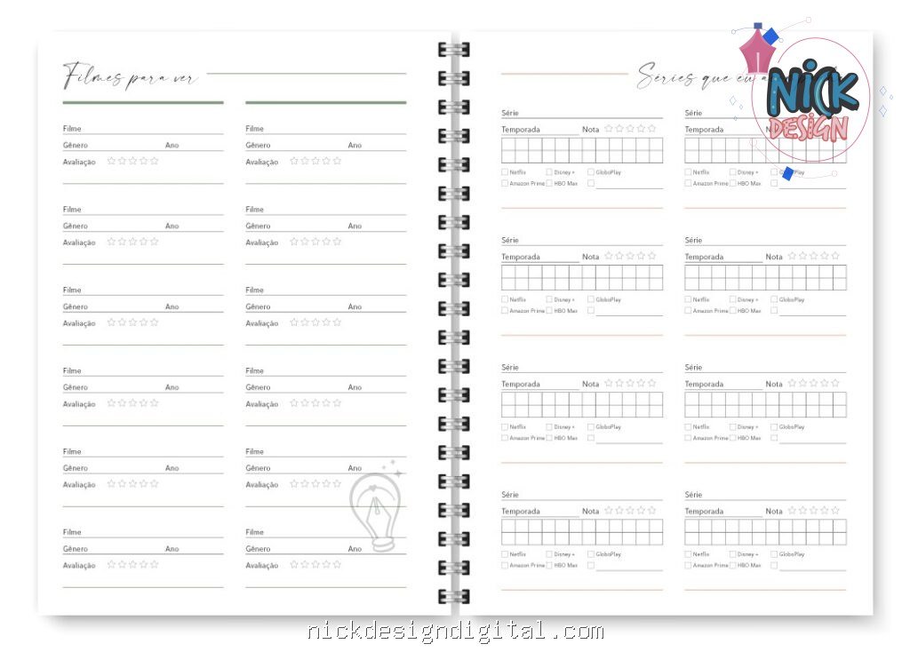 Miolo Planner Joy 2027 (Trilha de Papel) - Imagem 14