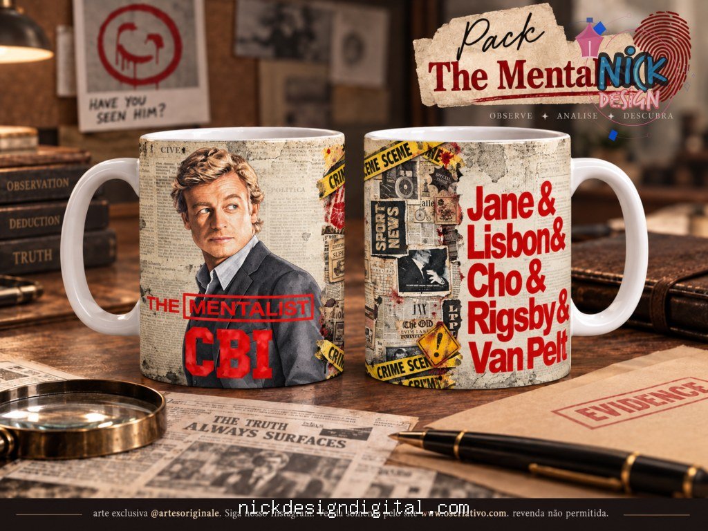 Pack The Mentalist (O Mentalista) - Imagem 13