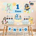 Baby Looney Tunes - Kit Só Um Bolinho