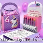 Maleta para colorir