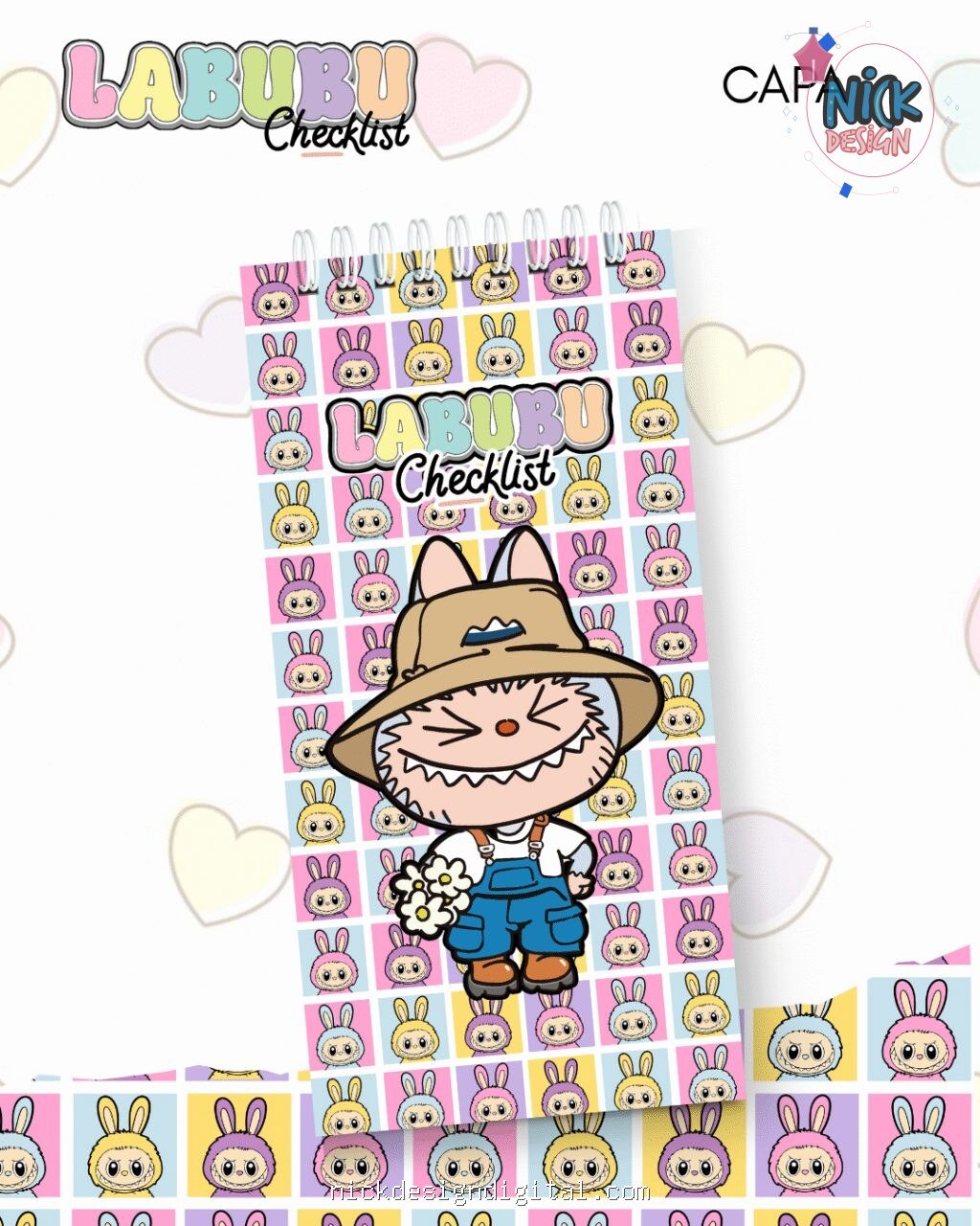Labubu CheckList Slim - Imagem 5
