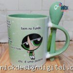 Carisma de uma cerca elétrica - DOCINHO - Arte Avulsa Caneca