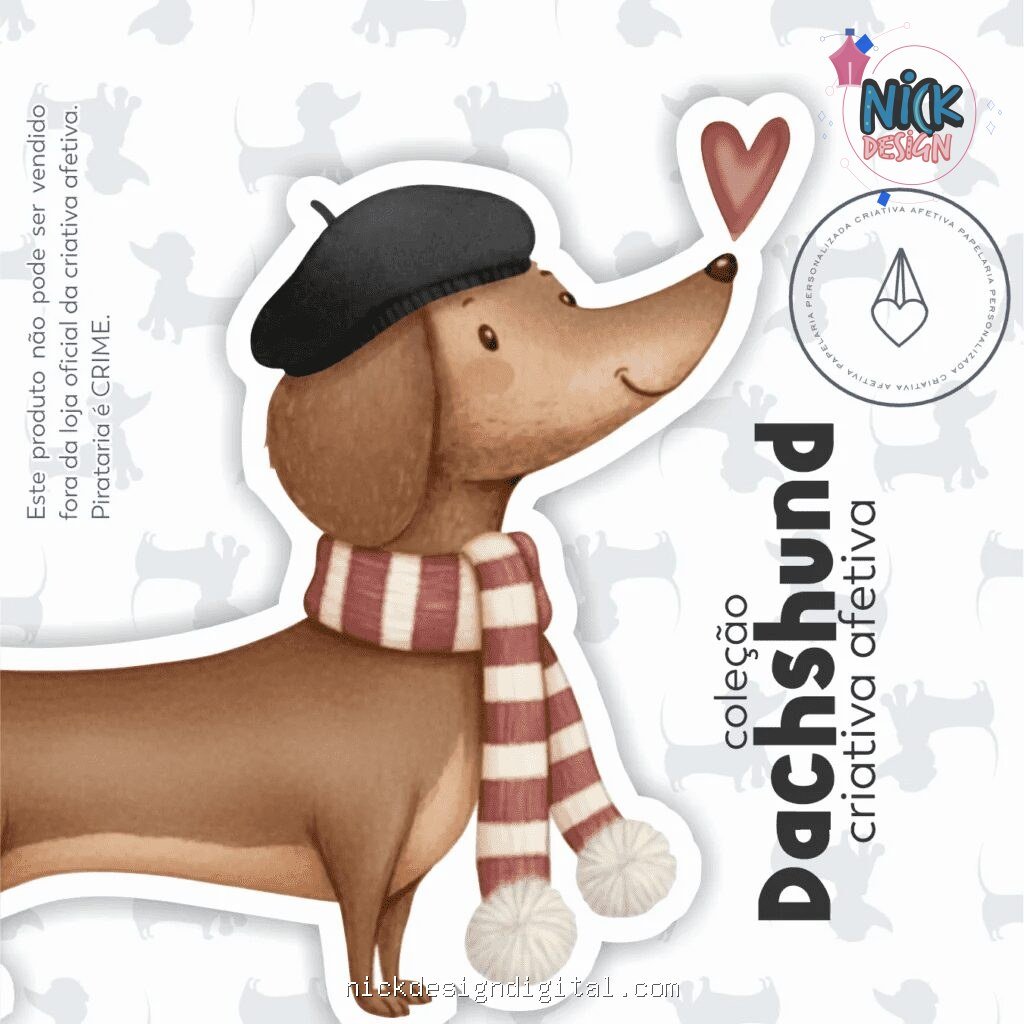 Coleção Dachshund (Criativa Afetiva)