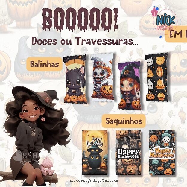 Halloween Doces e Travessuras - Imagem 1
