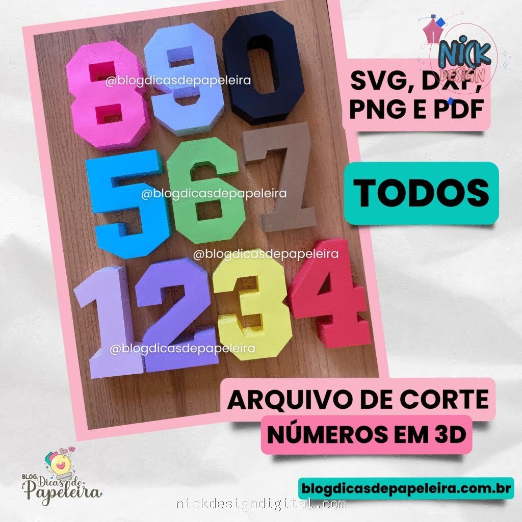 Todos os Números 3D - Imagem 1