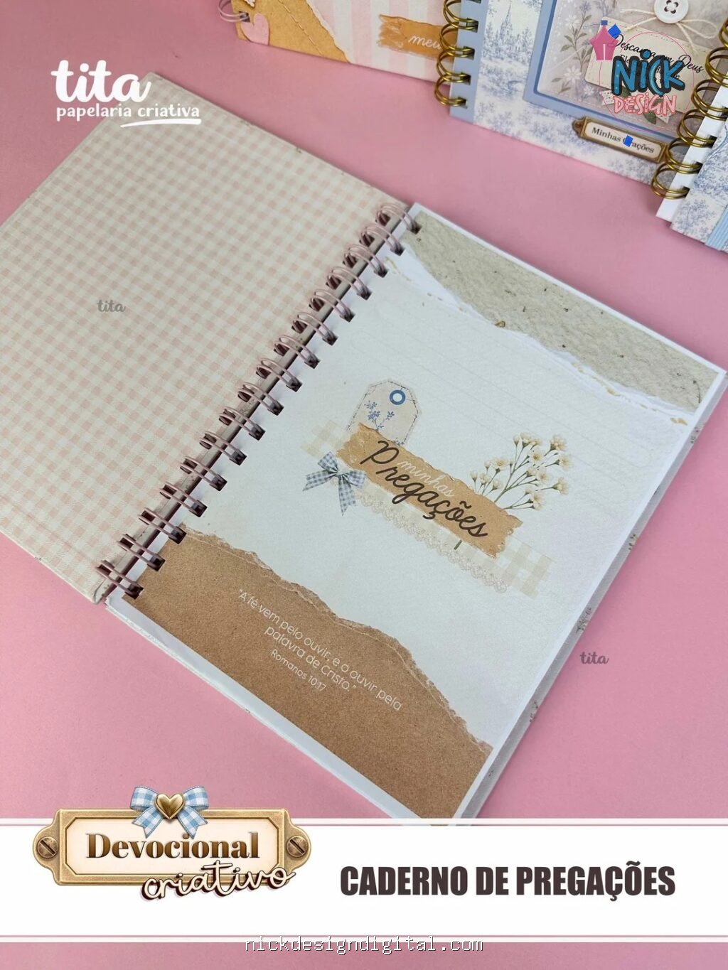 Devocional Criativo - Combo Encadernação (Tita) - Imagem 10