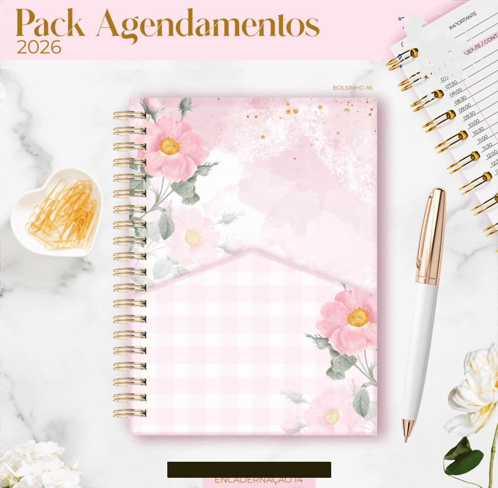 Combo Agendamentos 2026 (Lina) - Imagem 14