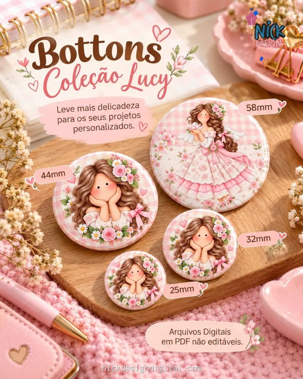Coleção Bottons Lucy - Imagem 1