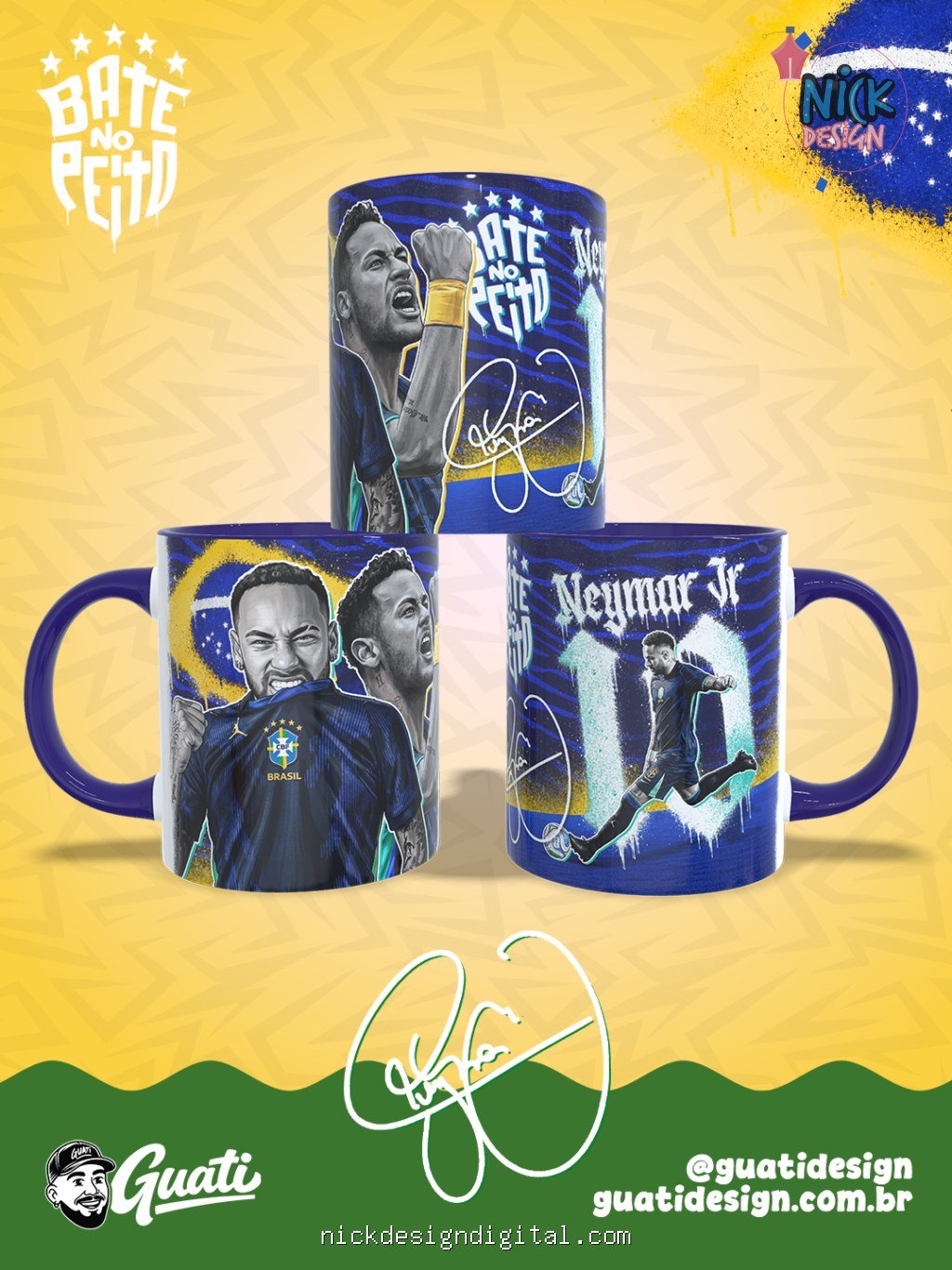Neymar 2026 | Canecas + Chopp - Imagem 7