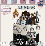 Star Wars - Topo de Bolo