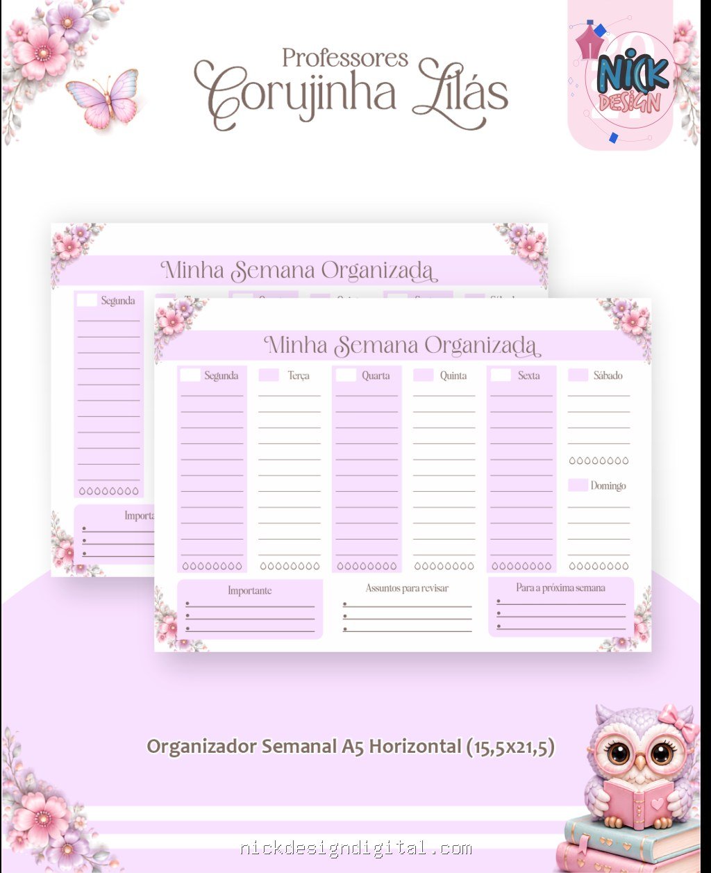Corujinha Lilás 2027 - Professores - Imagem 3
