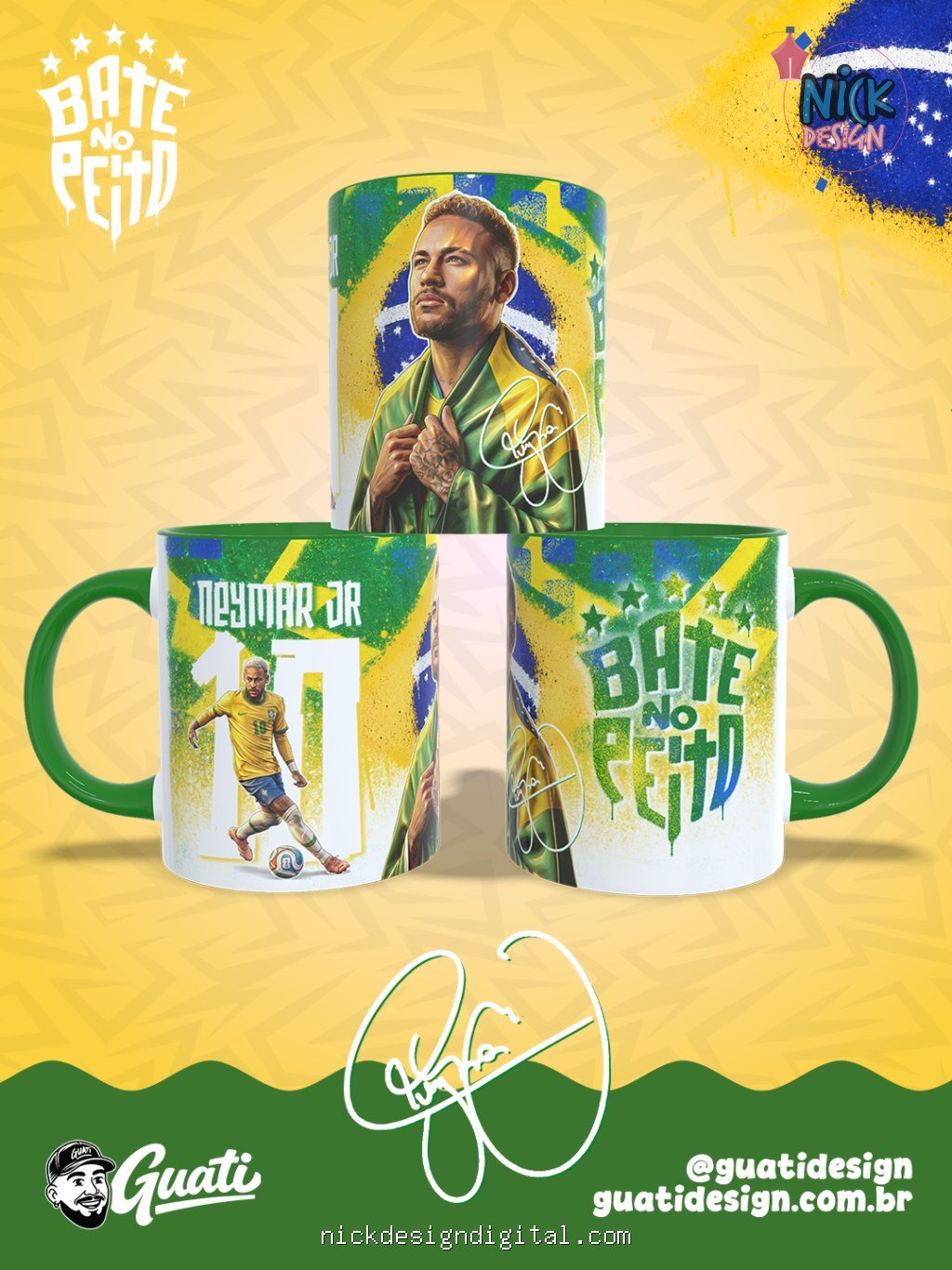 Neymar 2026 | Canecas + Chopp - Imagem 8