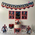Homem Aranha - Kit Festa Pronta